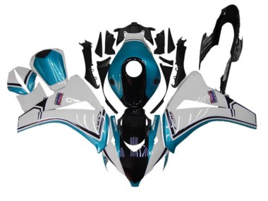 Blau Weiß Schwarz CBR 1000 RR 2008-2011 Verkleidungen