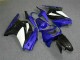 Blau Weiß Schwarz Ninja EX250 2008-2012 Verkleidungen Blau Weiß Schwarz Ninja EX250 2008-2012 Verkleidungen