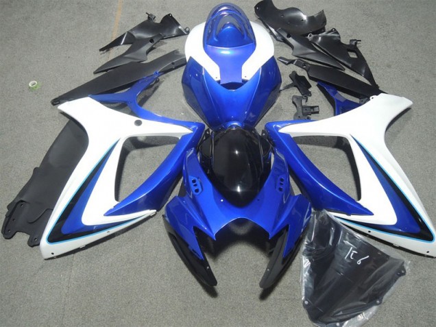 Blau Weiß ZX10R 2006-2007 Verkleidungen Blau Weiß ZX10R 2006-2007 Verkleidungen