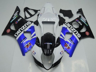 Blau, Weiß und Schwarz GSXR 1000 K3 2003-2004 Verkleidungen