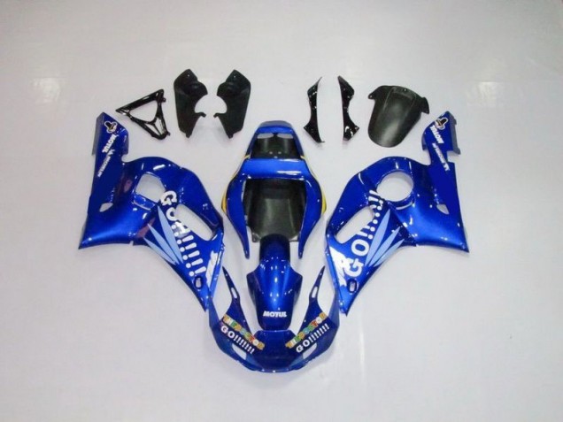 Blau Weiße Go Motul R6 1998-2002 Verkleidungen Blau Weiße Go Motul R6 1998-2002 Verkleidungen