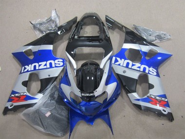 Blau Weißer Aufkleber GSXR 1000 K1 2000-2002 Verkleidung