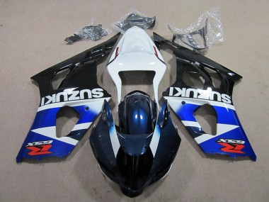 Blau Weißer Aufkleber GSXR 1000 K3 2003-2004 Verkleidung