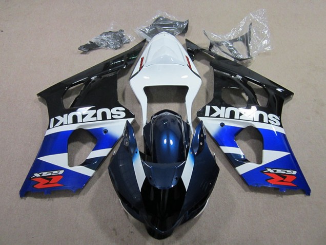 Blau Weißer Aufkleber GSXR 1000 K3 2003-2004 Verkleidung Blau Weißer Aufkleber GSXR 1000 K3 2003-2004 Verkleidung