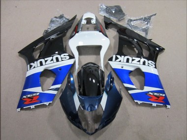 Blau Weißer Aufkleber GSXR 1000 K3 2003-2004 Verkleidungen