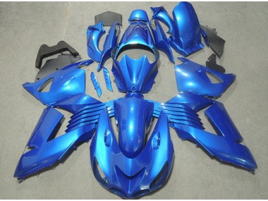 Blau ZX14R ZZR 1400 2006-2011 Verkleidungen