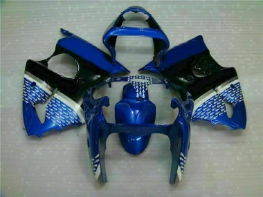 Blau ZX6R 2000-2002 Vollverkleidung