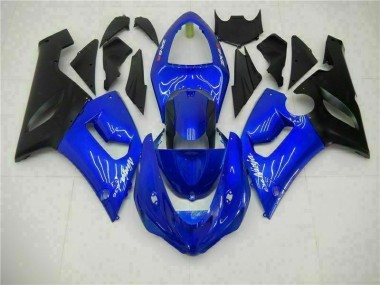 Blau ZX6R 2005-2006 Verkleidung