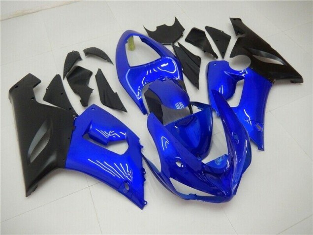Blau ZX6R 2005-2006 Verkleidungen Blau ZX6R 2005-2006 Verkleidungen