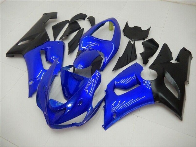 Blau ZX6R 2005-2006 Verkleidungen Blau ZX6R 2005-2006 Verkleidungen