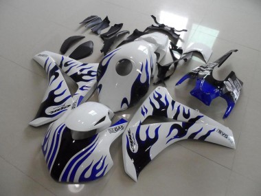 Blau schwarze Flamme Rennen CBR 1000 RR 2008-2011 Verkleidungen