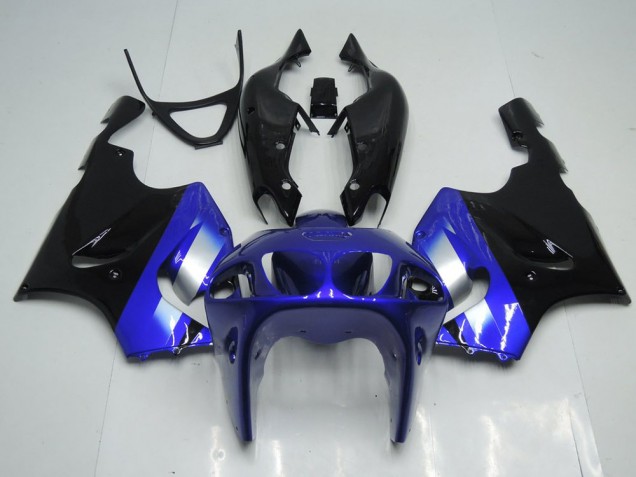 Blau und Schwarz ZX7R 1996-2003 Verkleidungen Blau und Schwarz ZX7R 1996-2003 Verkleidungen