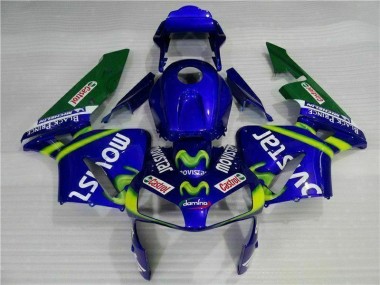 BlauGrün Movistar Castrol CBR 600 RR 2003-2004 Verkleidungen