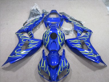 BlauGrüne Flamme CBR 1000 RR 2006-2007 Verkleidungen