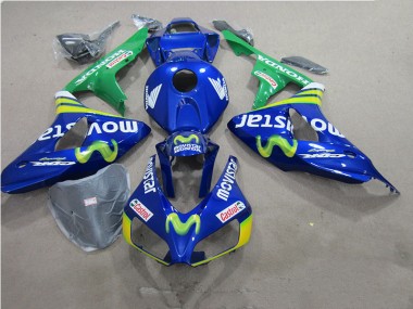 Blaus Movistar Castrol CBR 1000 RR 2006-2007 Verkleidungen