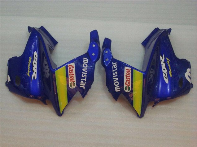 Blaus Movistar Castrol CBR 600 F3 1995-1998 Verkleidungen Blaus Movistar Castrol CBR 600 F3 1995-1998 Verkleidungen