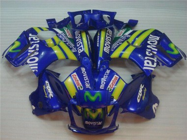 Blaus Movistar Castrol CBR 600 F3 1995-1998 Verkleidungen