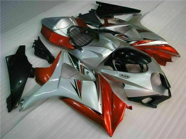 Braun Silber GSXR 1000 K7 2007-2008 Verkleidungen Braun Silber GSXR 1000 K7 2007-2008 Verkleidungen
