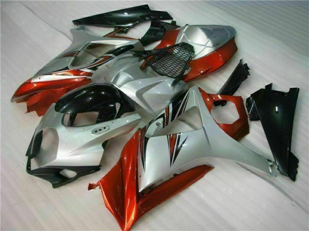 Braun Silber GSXR 1000 K7 2007-2008 Verkleidungen Braun Silber GSXR 1000 K7 2007-2008 Verkleidungen