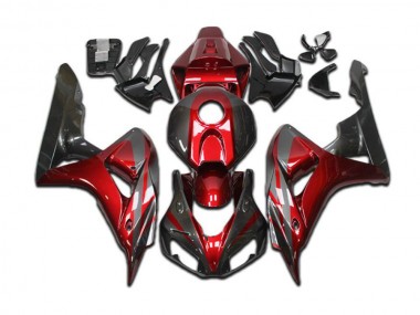 Candy Rot Grau Schwarz CBR 1000 RR 2004-2005 Verkleidungen