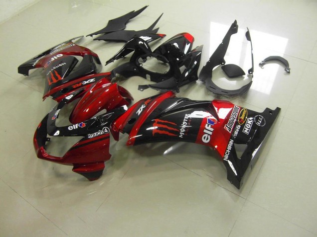 Candy Rot Monster ZX 250R 2008-2012 Verkleidungen Candy Rot Monster ZX 250R 2008-2012 Verkleidungen