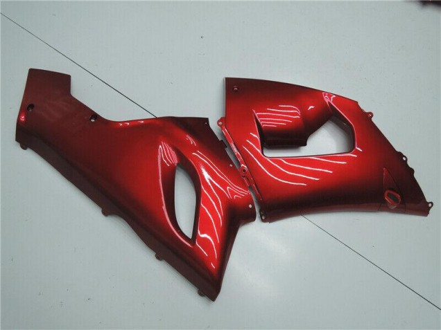 Candy Rot ZX6R 2005-2006 Verkleidungen Candy Rot ZX6R 2005-2006 Verkleidungen