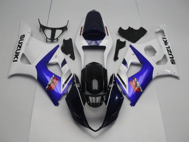 Dunkel Blau Vorderseite und Blau GSXR 1000 K3 2003-2004 Verkleidungen