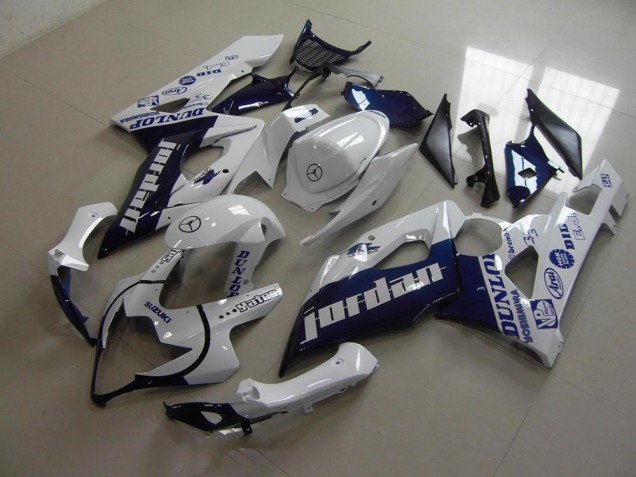 Dunkel blau Jordan GSXR 1000 K5 2005-2006 Verkleidungen Dunkel blau Jordan GSXR 1000 K5 2005-2006 Verkleidungen