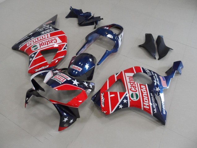 Dunkel blau Star CBR 900 RR 954 2002-2003 Verkleidungen