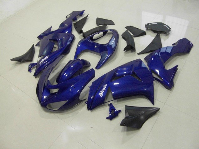 Dunkel blau ZX10R 2006-2007 Verkleidungen