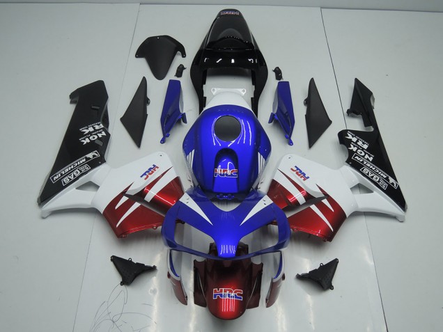 Dunkel rotblau CBR 600 RR 2003-2004 Verkleidungen