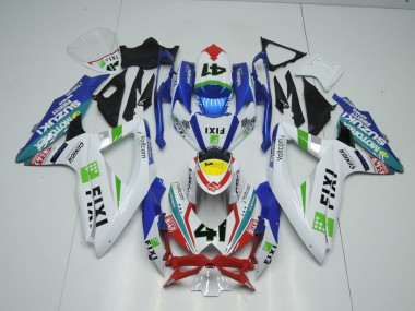 Fixi Hellblau GSXR 1000 K9 2009-2016 Verkleidungen