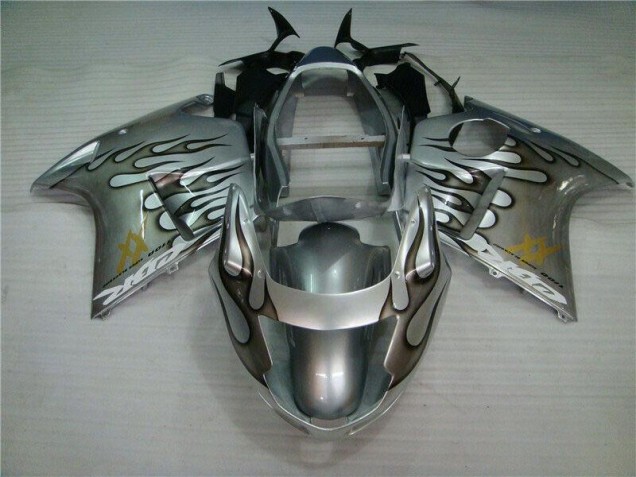 Flamme Silber grau CBR 1100 XX 1996-2007 Verkleidungen Flamme Silber grau CBR 1100 XX 1996-2007 Verkleidungen