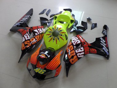 Fluro Rossi CBR 1000 RR 2006-2007 Verkleidungen