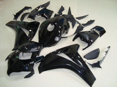 Ganz schwarz ohne Aufkleber CBR 1000 RR 2008-2011 Verkleidungen