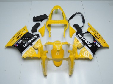 Gelb Arrow ZX6R 2000-2002 Verkleidungen