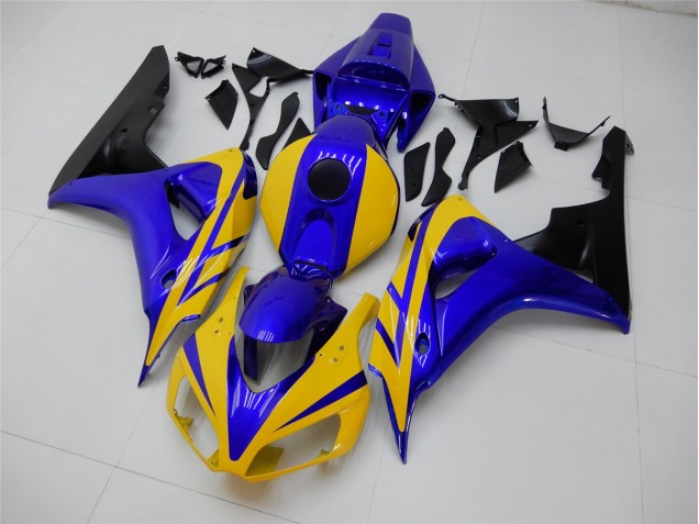 Gelb Blau CBR 1000 RR 2006-2007 Verkleidungen