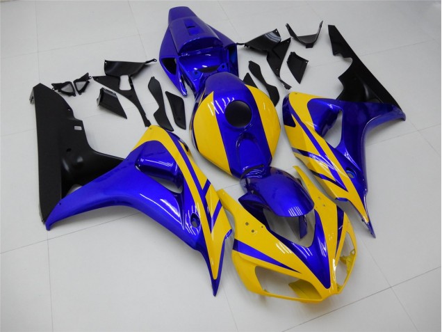 Gelb Blau CBR 1000 RR 2006-2007 Verkleidungen