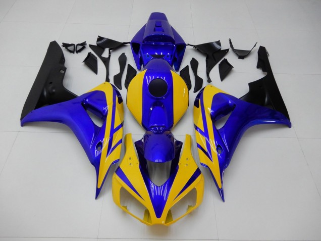 Gelb Blau CBR 1000 RR 2006-2007 Verkleidungen