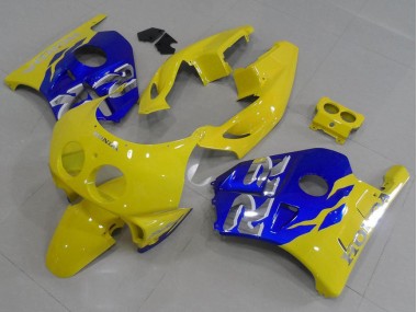 Gelb Blau CBR 250 RR MC22 1991-1998 Verkleidungen
