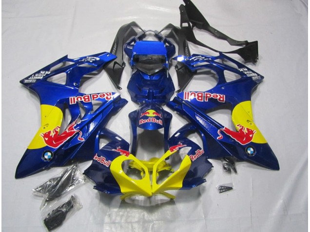 Gelb Blau Red Bull S1000RR 2009-2014 Verkleidungen Gelb Blau Red Bull S1000RR 2009-2014 Verkleidungen