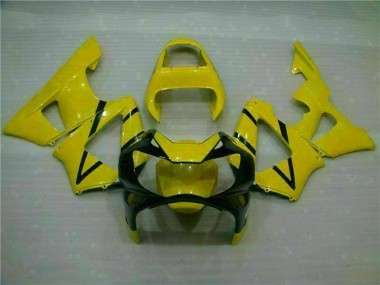 Gelb CBR 900 RR 929RR 2000-2001 Verkleidungen
