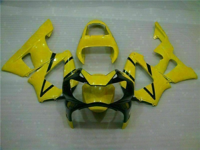 Gelb CBR 900 RR 929RR 2000-2001 Verkleidungen Gelb CBR 900 RR 929RR 2000-2001 Verkleidungen