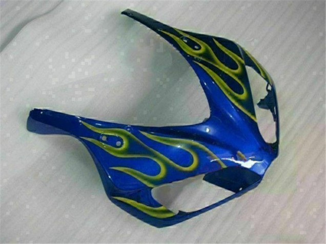 Gelb Flamme Blau CBR 1000 RR 2006-2007 Verkleidungen Gelb Flamme Blau CBR 1000 RR 2006-2007 Verkleidungen