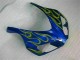 Gelb Flamme Blau CBR 1000 RR 2006-2007 Verkleidungen Gelb Flamme Blau CBR 1000 RR 2006-2007 Verkleidungen