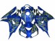 Gelb Flamme Blau CBR 1000 RR 2006-2007 Verkleidungen Gelb Flamme Blau CBR 1000 RR 2006-2007 Verkleidungen
