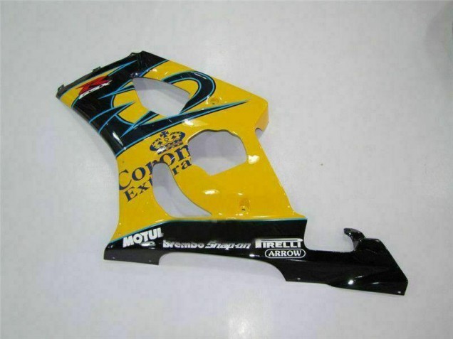 Gelb GSXR 1000 K3 2003-2004 Verkleidungen Gelb GSXR 1000 K3 2003-2004 Verkleidungen