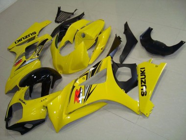 Gelb GSXR 1000 K7 2007-2008 Verkleidung