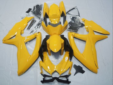 Gelb GSXR 750 K8 2008-2010 Verkleidungen