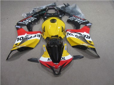 Gelb Repsol CBR 1000 RR 2004-2005 Verkleidungen
